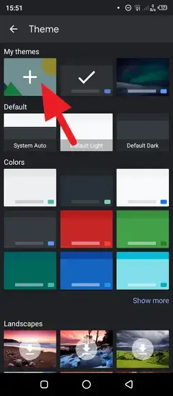 Add theme - How to Add a Background Photo to Android Keyboard 9